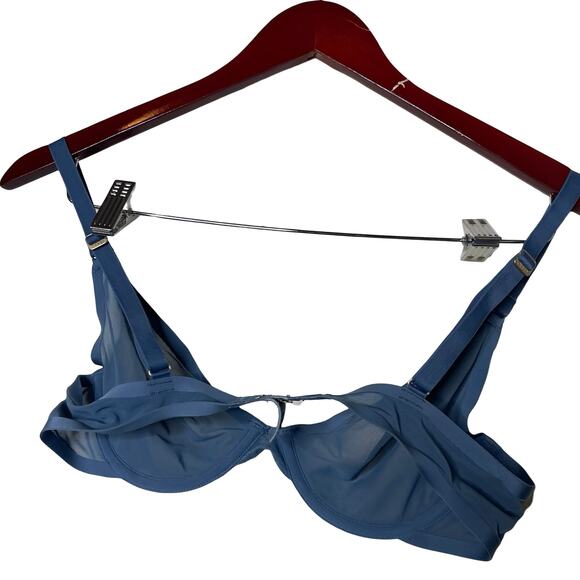 CUUP the plunge bluish grey bra 34 B - Picture 3 of 5